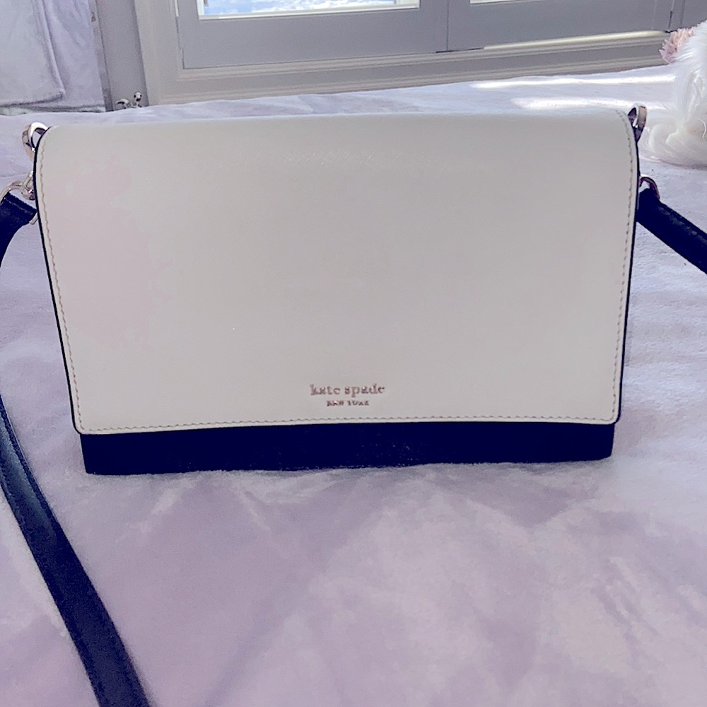 Kate spade purse with short&long strap!